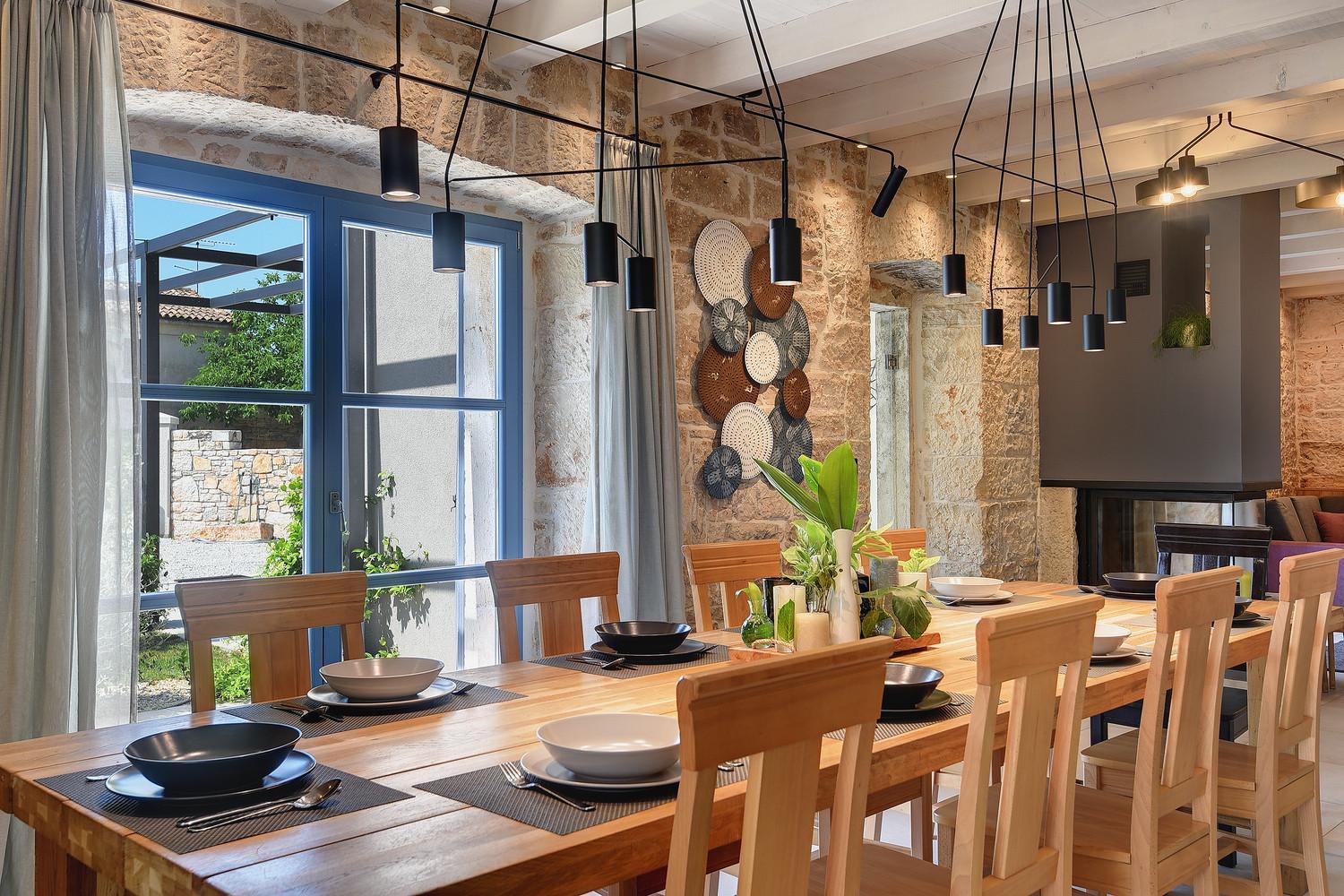 Tinjan Villa Pi For 8 People In Central Istria With Heated Pool & Large Garden מראה חיצוני תמונה